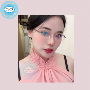 Gọng kính kim loại mã 9021